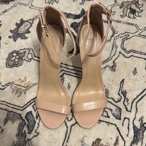 Charlotte Russe Blush Ankle Strap Heels